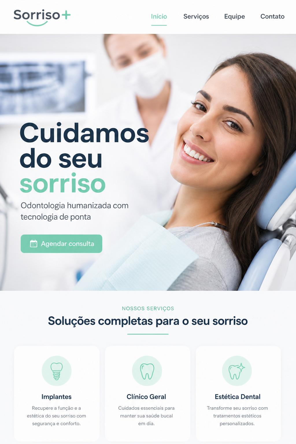 Clínica Sorriso Bem Estar — Clínica Odontológica