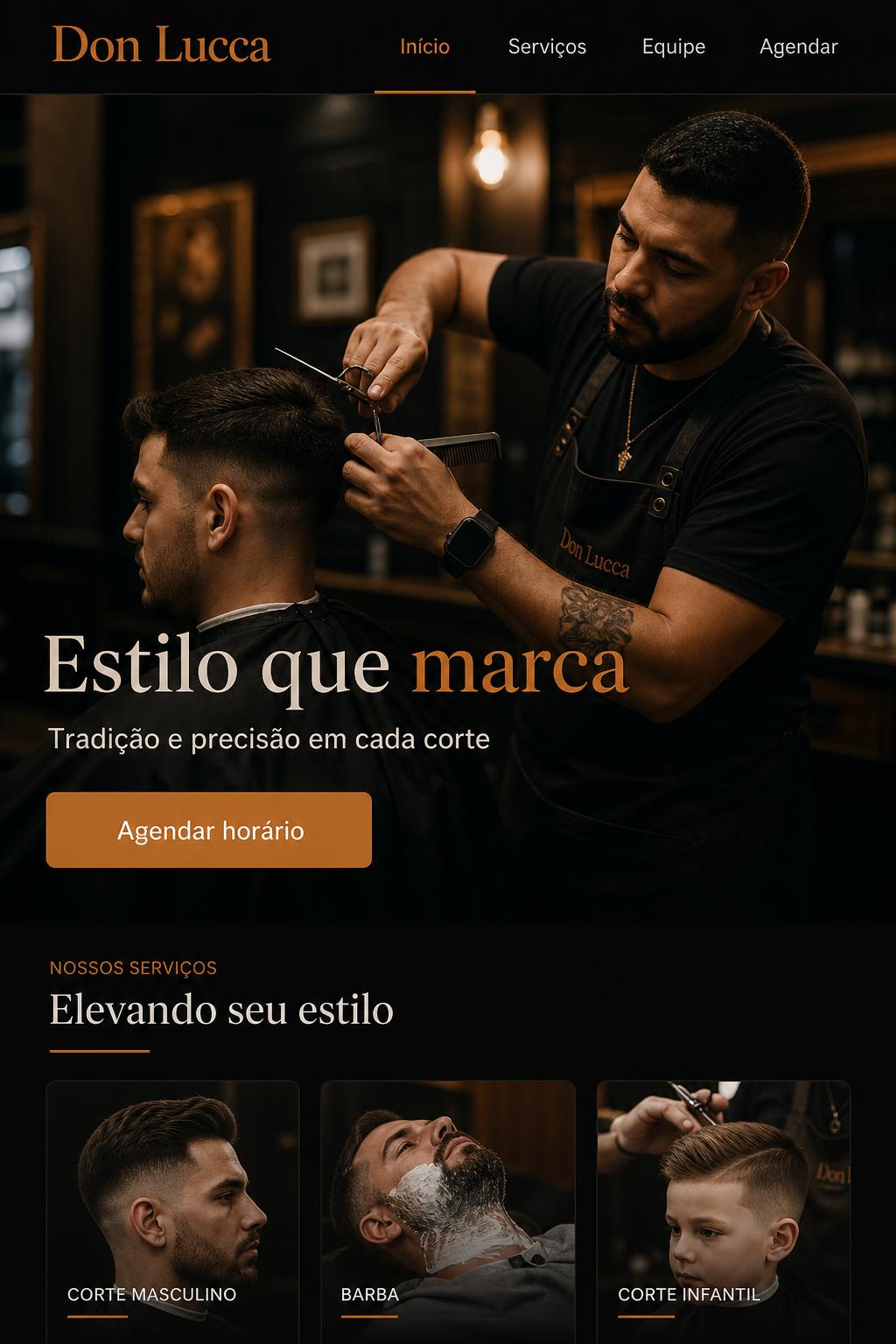 Barbearia Don Lucca — Barbearia
