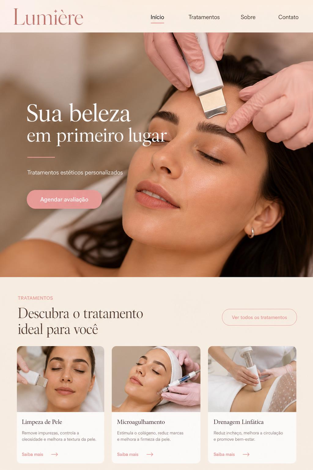 Lumière Estética — Estética & Beleza